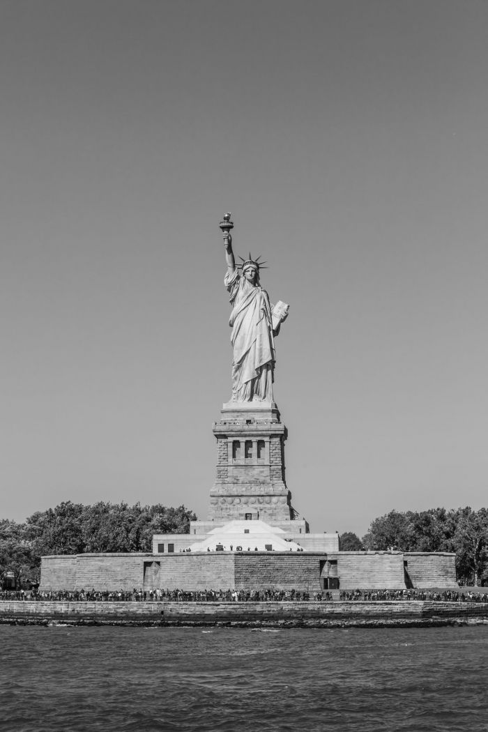 Freiheitsstatue vor New York