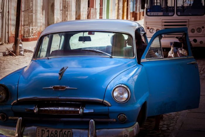 Taxifahrer in Trinidad